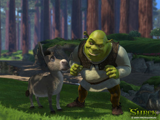 Oslík+Shrek